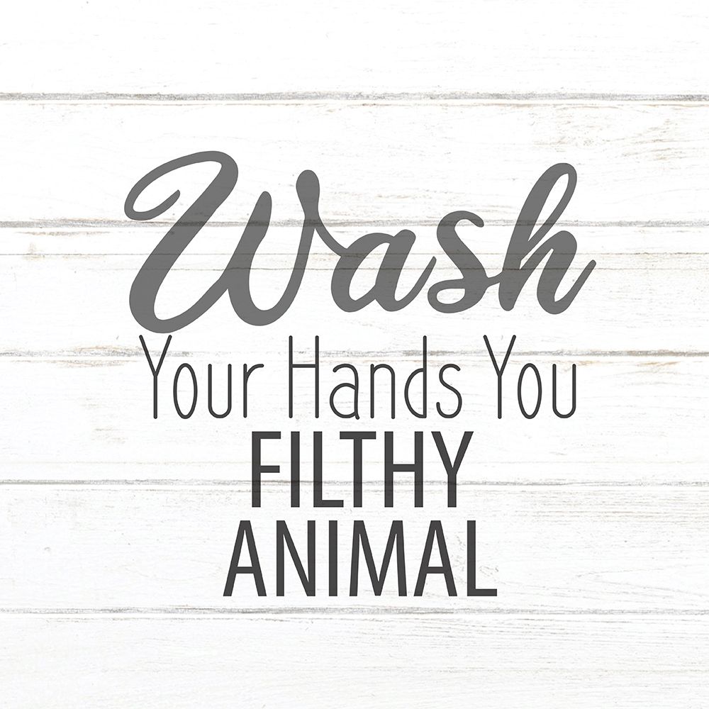 Wash Your Hands 2 art print by Kimberly Allen for $57.95 CAD