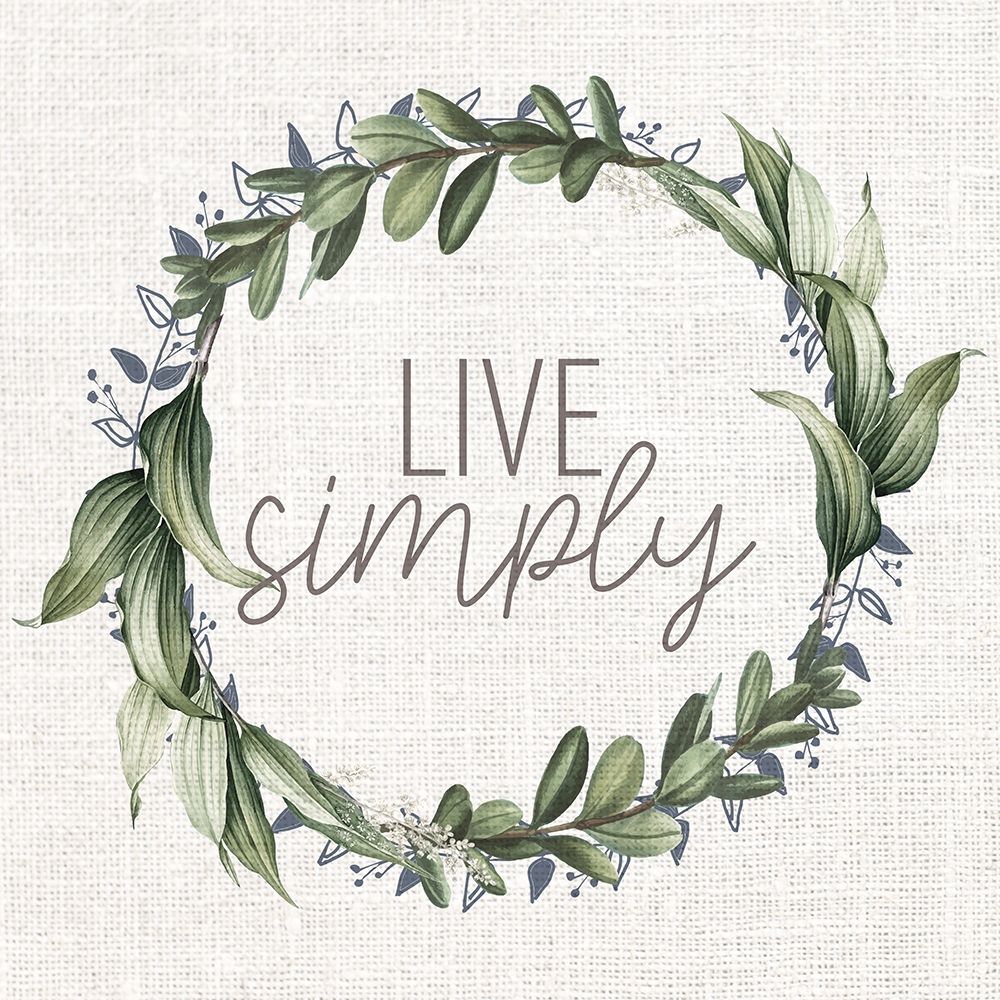 Live Simply Bloom 1 art print by Kimberly Allen for $57.95 CAD