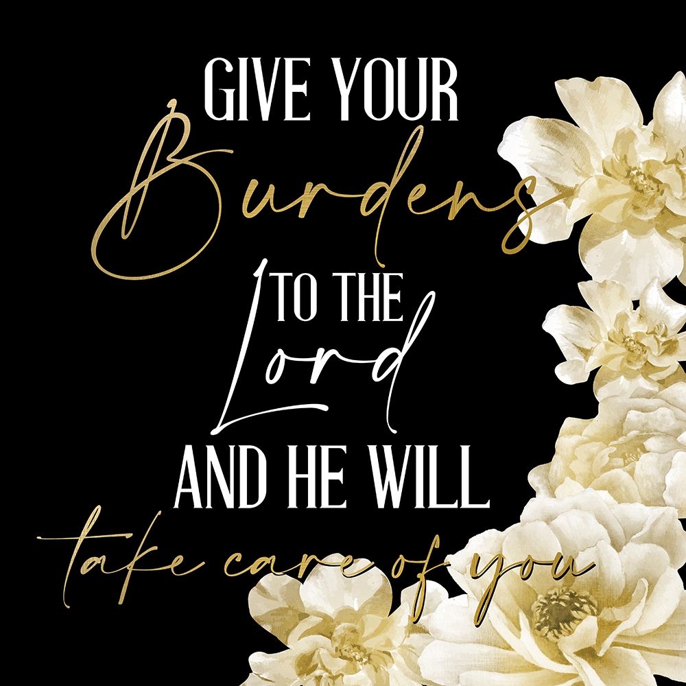 He Will Take Care 3 Square art print by Kimberly Allen for $57.95 CAD