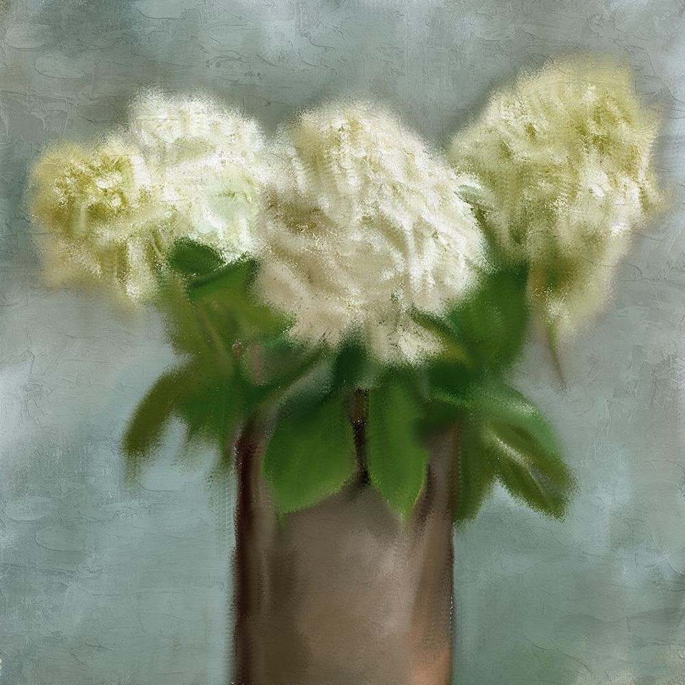 Hydrangeas art print by Kimberly Allen for $57.95 CAD