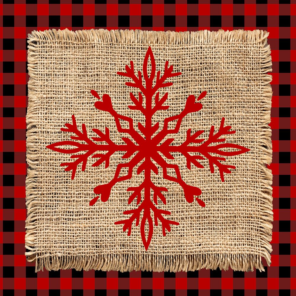Snowflake Winter 1 V2 art print by Kimberly Allen for $57.95 CAD
