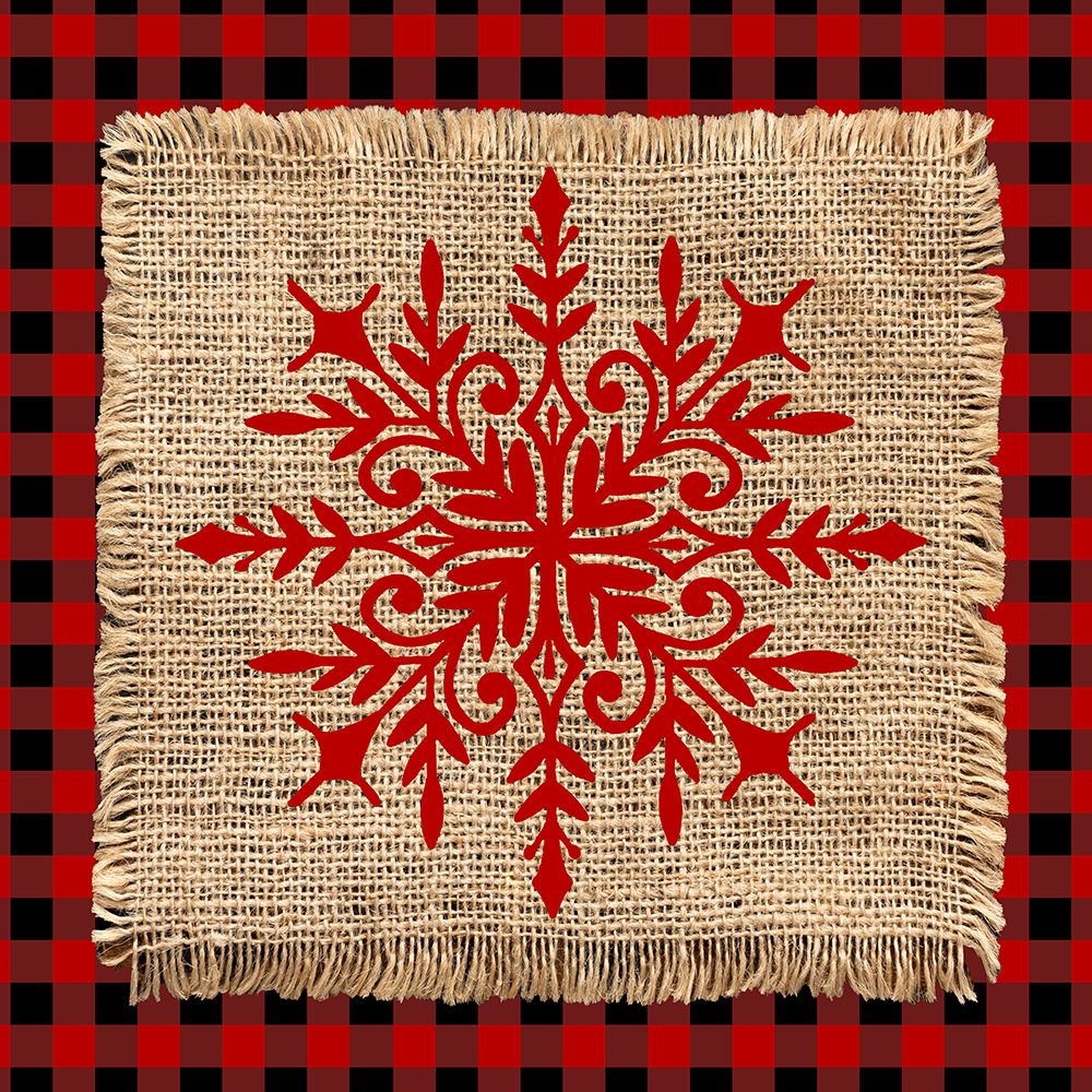 Snowflake Winter 3 V2 art print by Kimberly Allen for $57.95 CAD