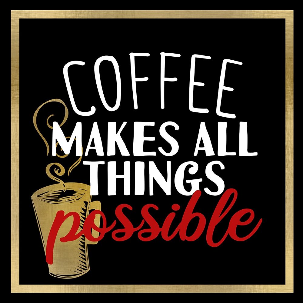 Coffee Lipstick 3 art print by Kimberly Allen for $57.95 CAD