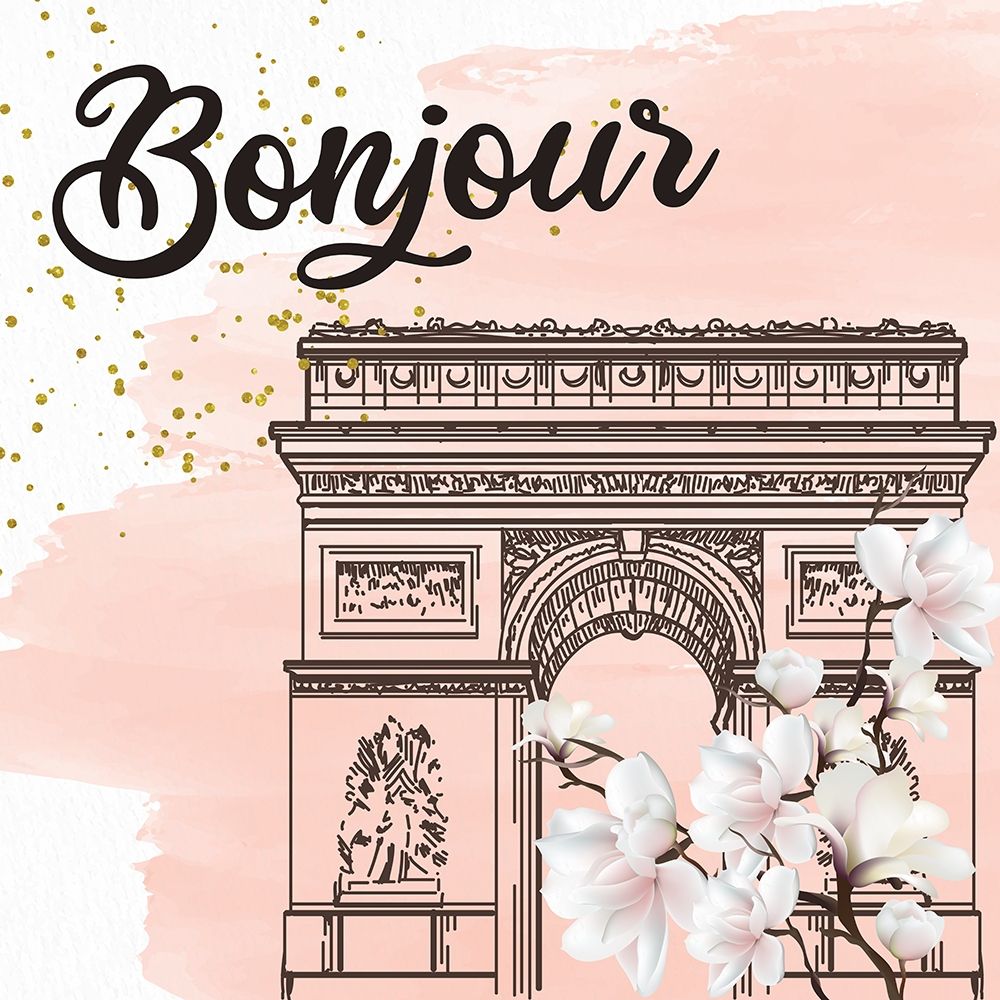 Magnolia Paris 2 art print by Kimberly Allen for $57.95 CAD