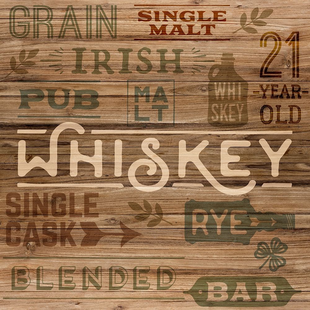 Whiskey Wood art print by Kimberly Allen for $57.95 CAD