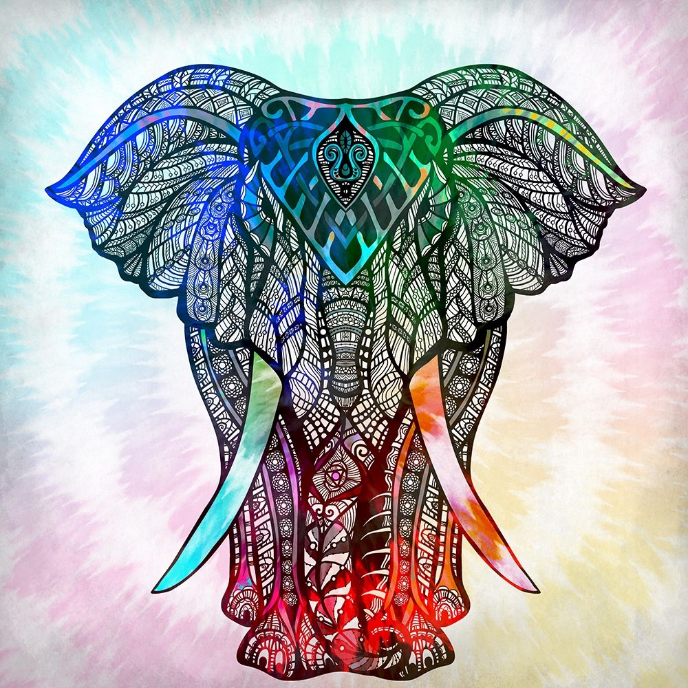 Elephant Mandala art print by Kimberly Allen for $57.95 CAD