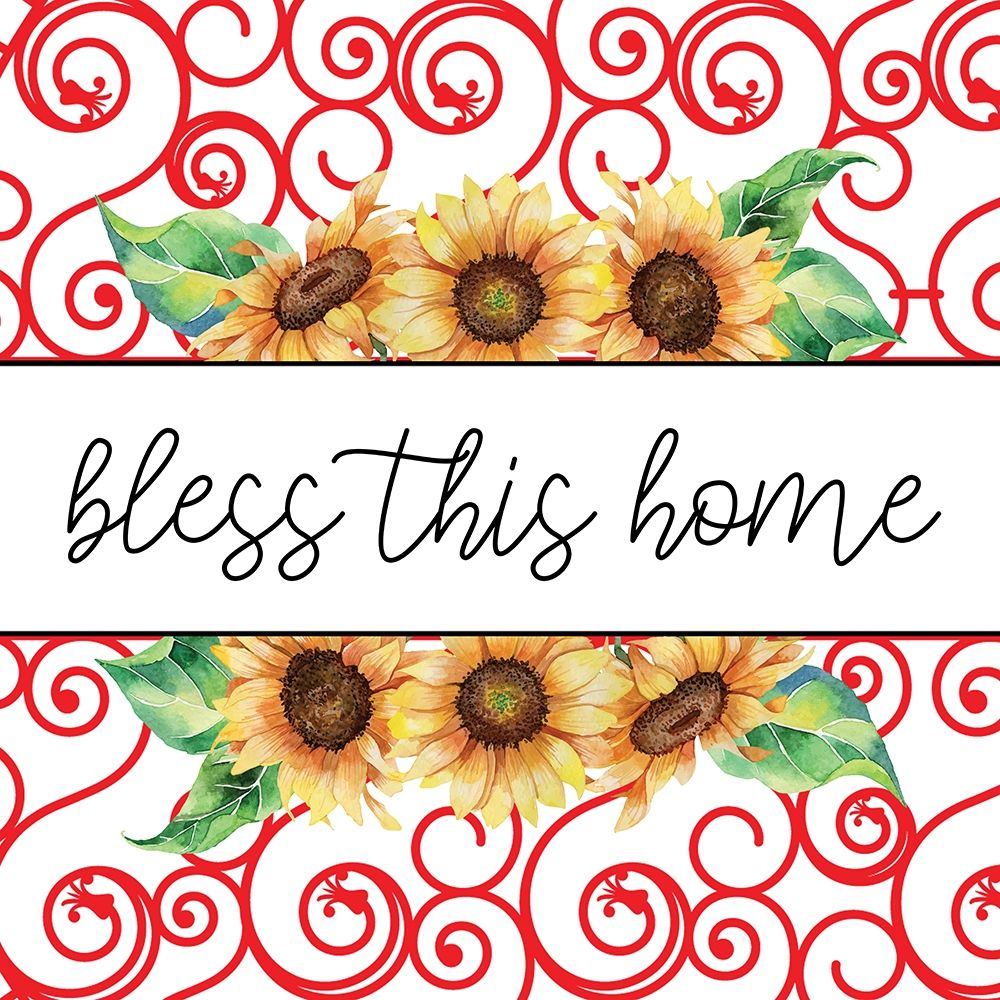 Sunflower Plaid 1 art print by Kimberly Allen for $57.95 CAD