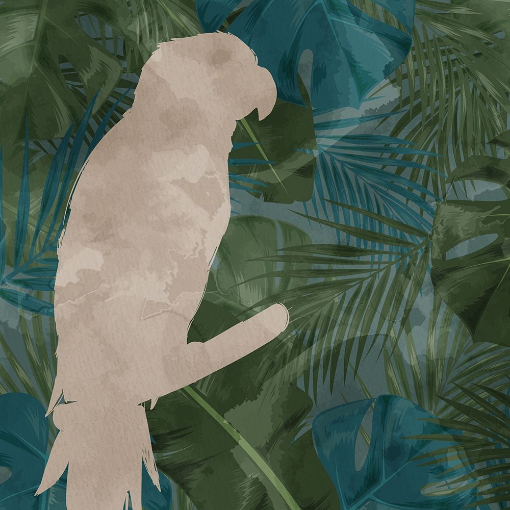Parrot Silhouette 1 art print by Kimberly Allen for $57.95 CAD