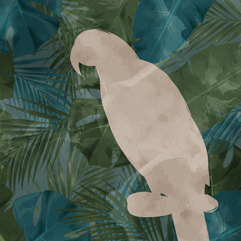 Parrot Silhouette 2 art print by Kimberly Allen for $57.95 CAD