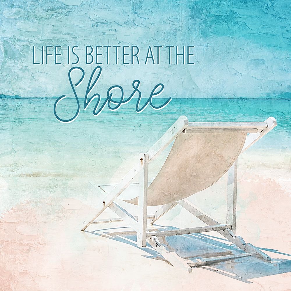 Life At The Shore art print by Kimberly Allen for $57.95 CAD