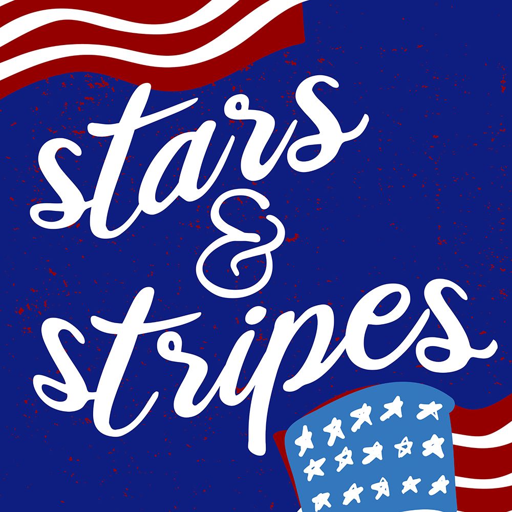 Happy 4th 3 art print by Kimberly Allen for $57.95 CAD
