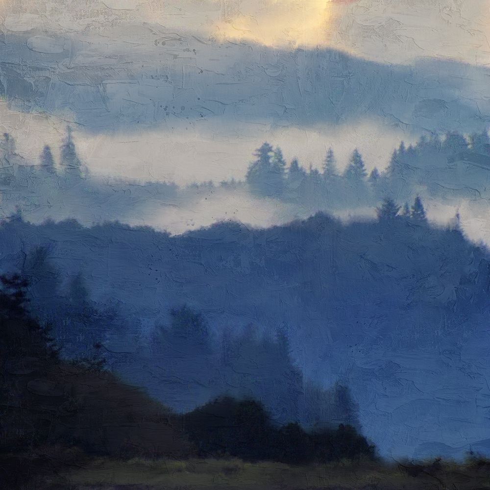 Mountain Range art print by Kimberly Allen for $57.95 CAD