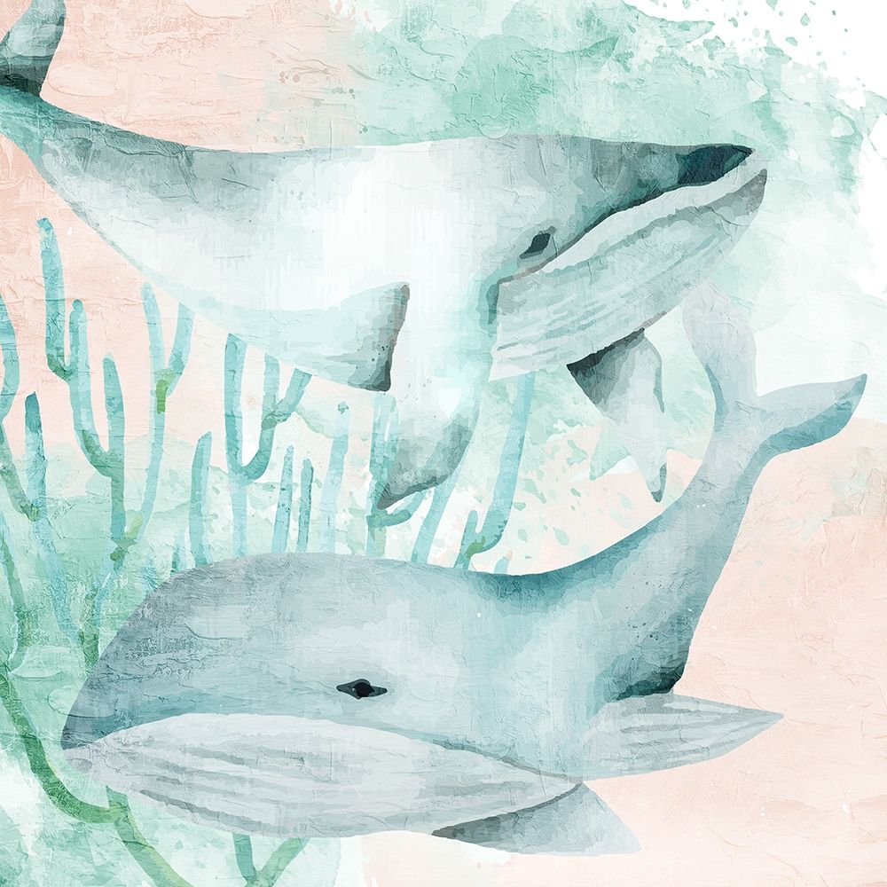 Whale Tail art print by Kimberly Allen for $57.95 CAD