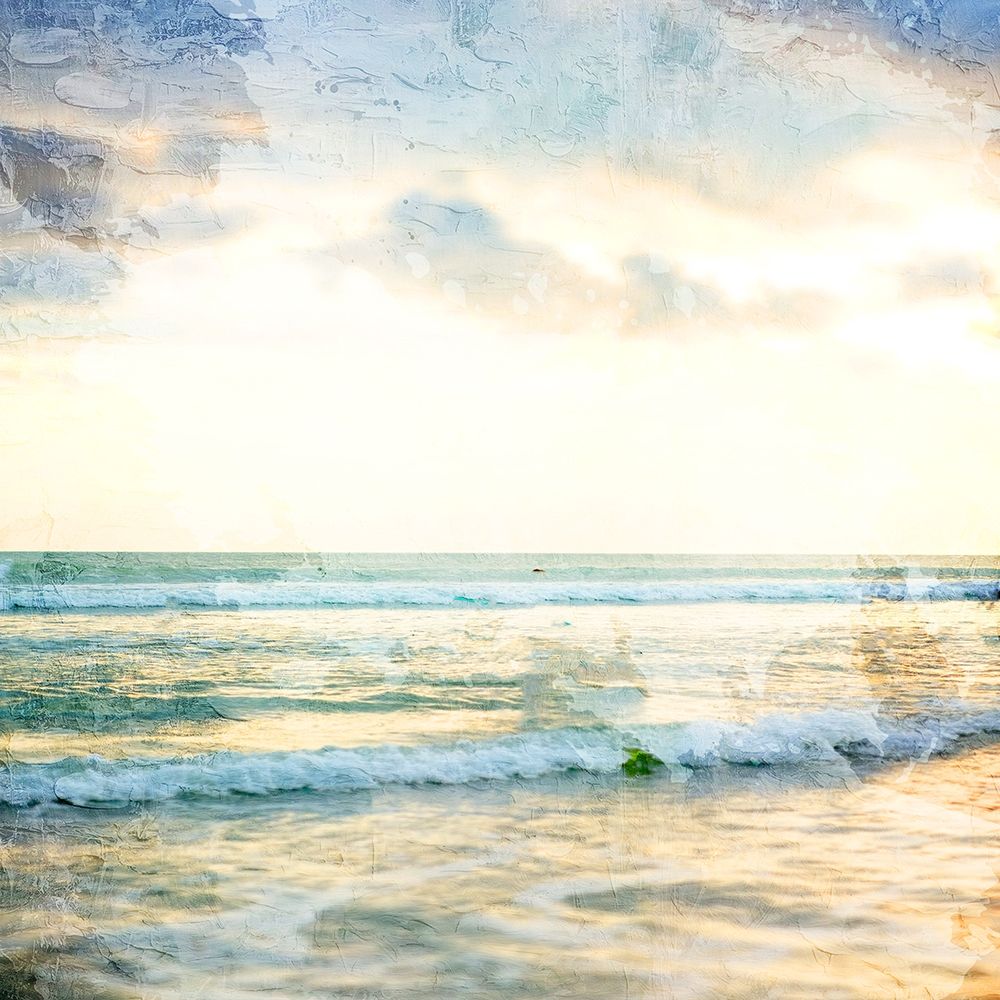 Sunset Waves art print by Kimberly Allen for $57.95 CAD
