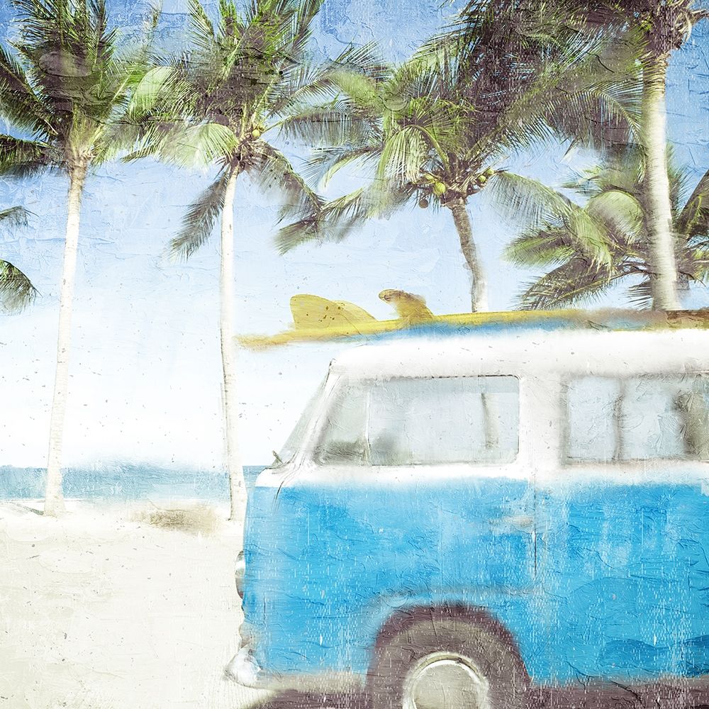 Vintage Surf art print by Kimberly Allen for $57.95 CAD