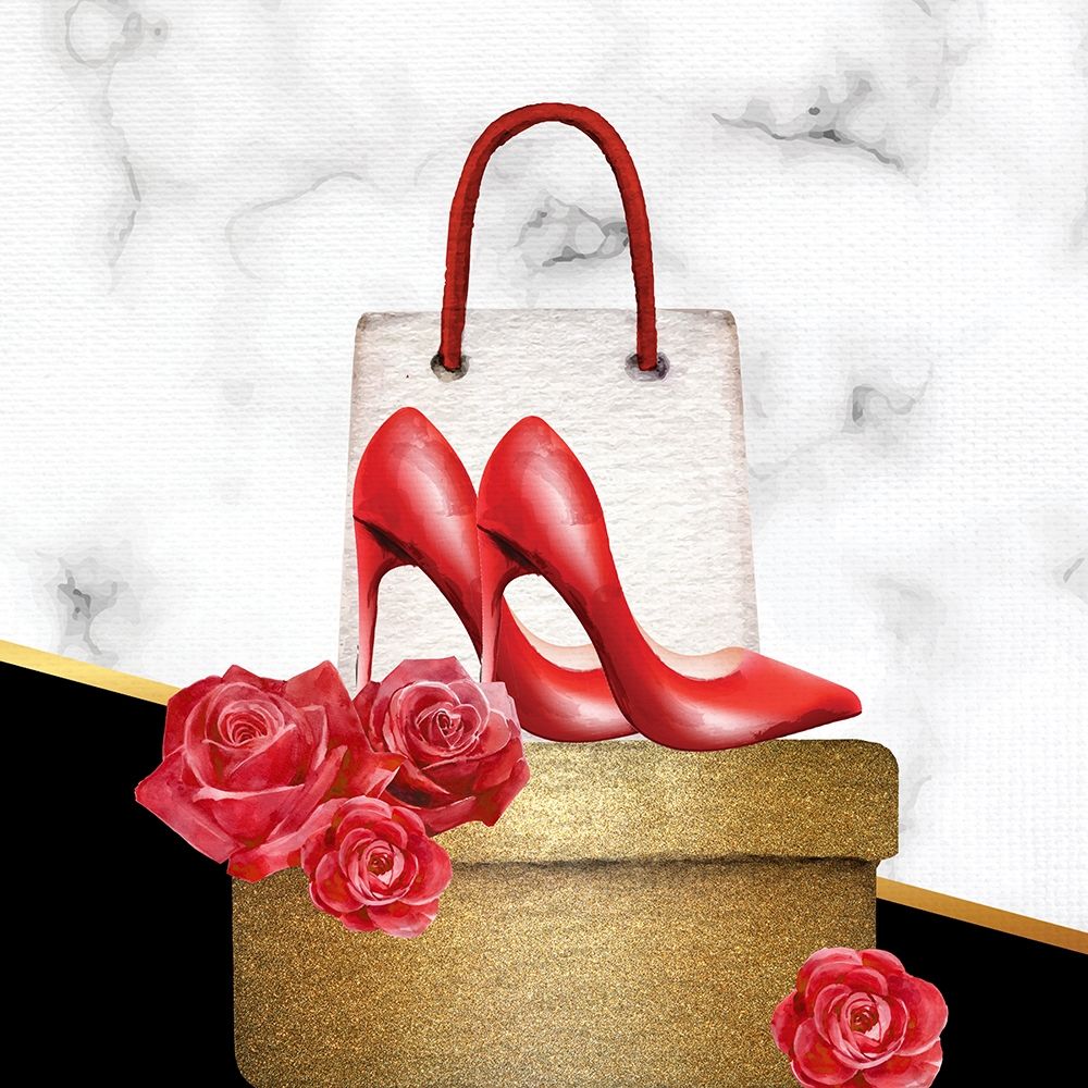 Shopping 1 art print by Kimberly Allen for $57.95 CAD