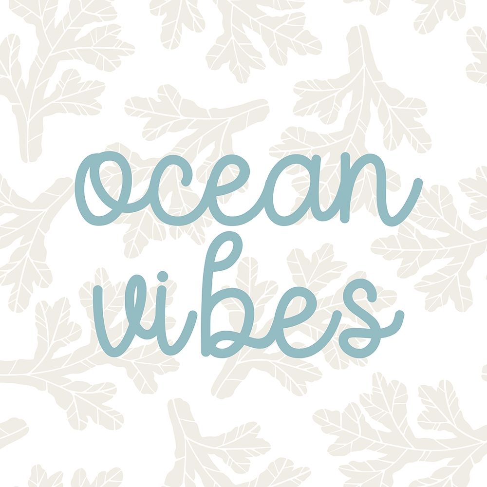 Ocean Vibes art print by Kimberly Allen for $57.95 CAD
