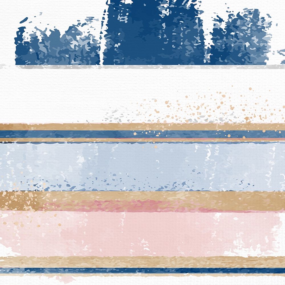 Abstract Stripes 2 art print by Kimberly Allen for $57.95 CAD