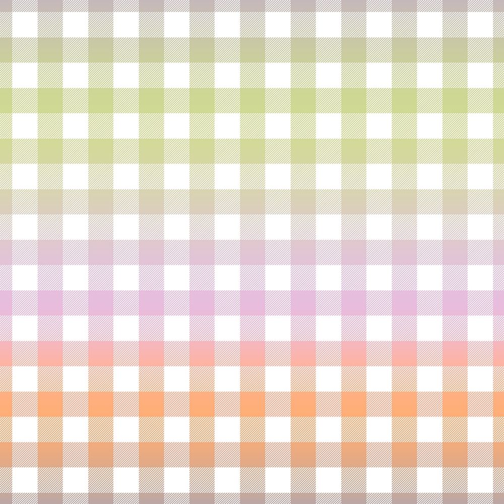 Gradient Checks art print by Kimberly Allen for $57.95 CAD