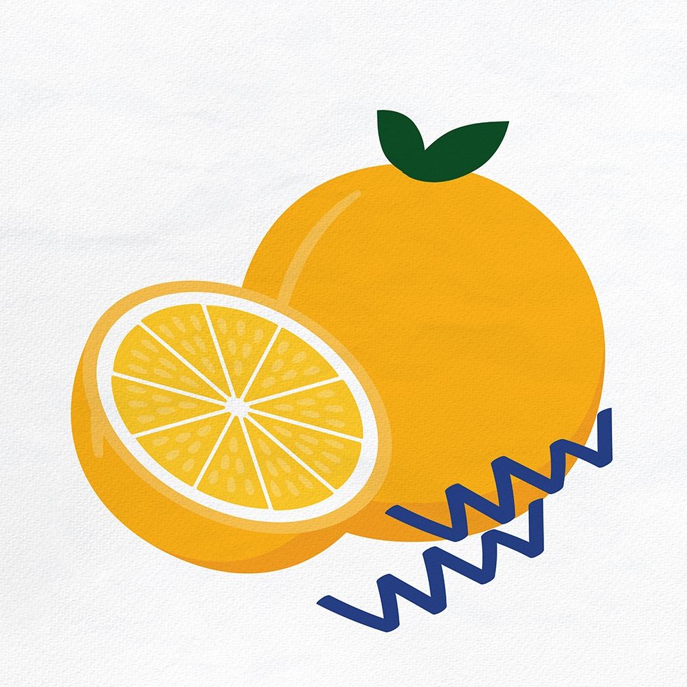 Orange Slice 4 art print by Kimberly Allen for $57.95 CAD