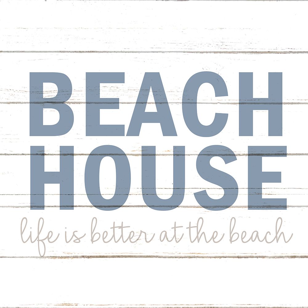 Beach House art print by Kimberly Allen for $57.95 CAD