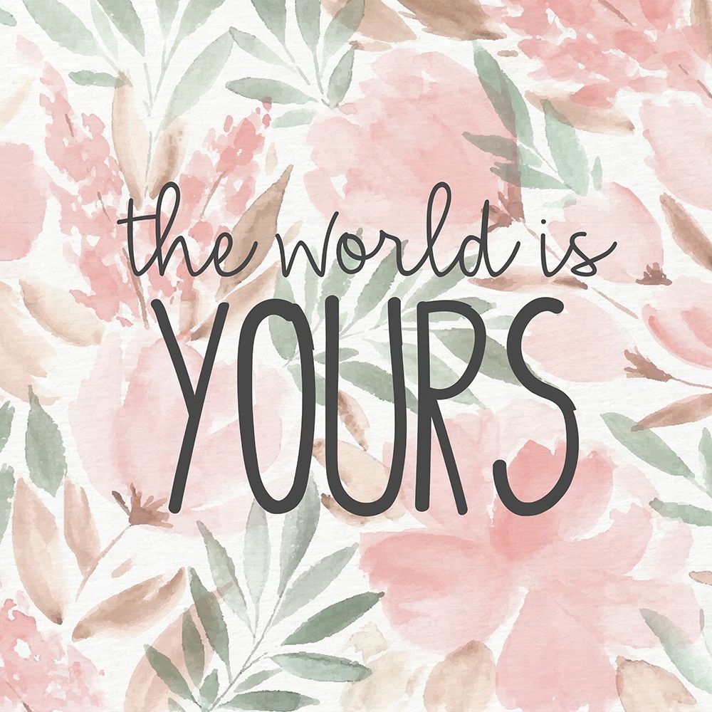 The World is Yours art print by Kimberly Allen for $57.95 CAD
