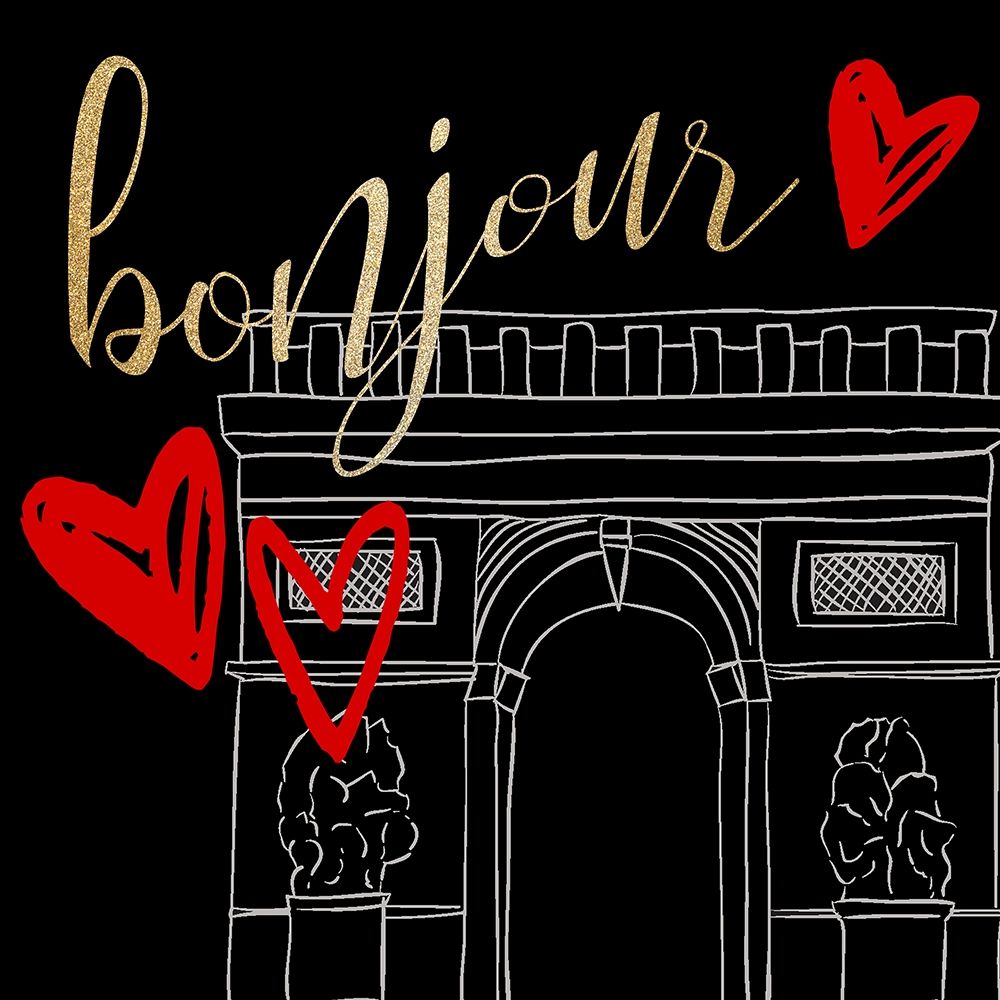 Paris Red 3 art print by Kimberly Allen for $57.95 CAD