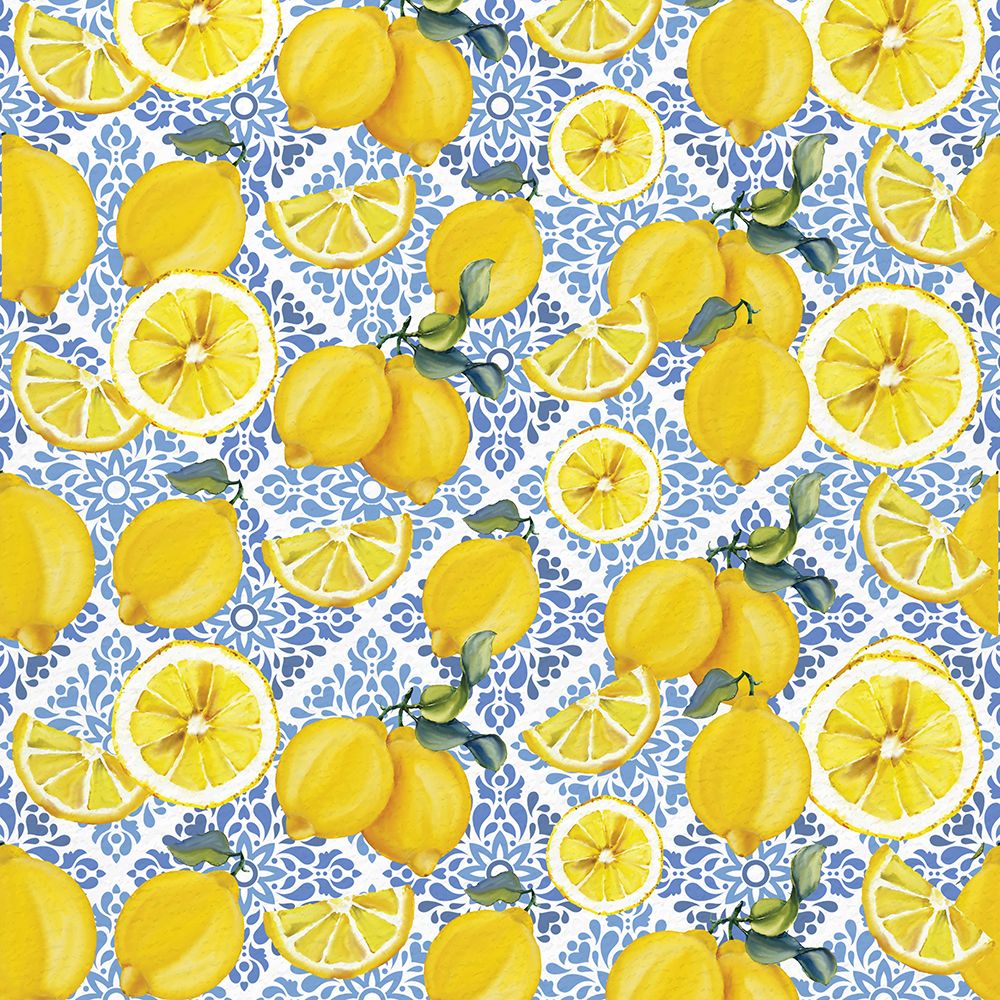 Lemon Tile 9 art print by Kimberly Allen for $57.95 CAD