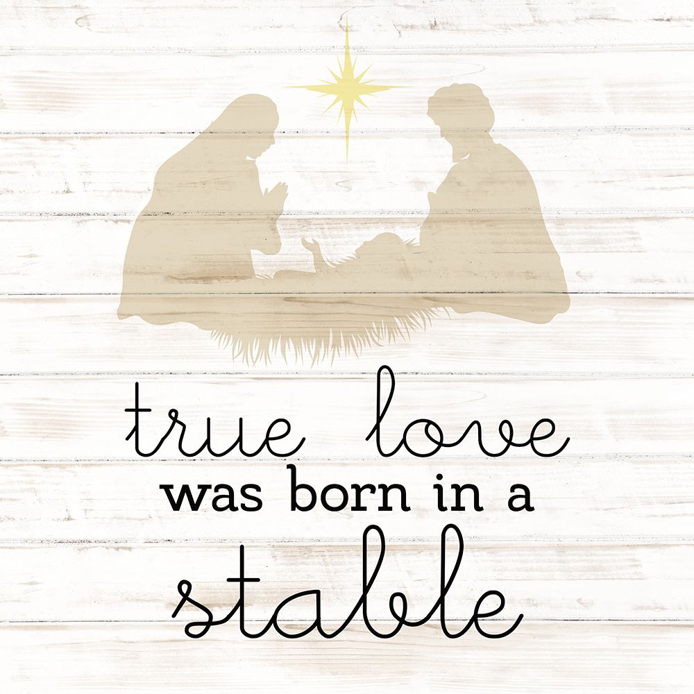 Born in a Stable art print by Kimberly Allen for $57.95 CAD