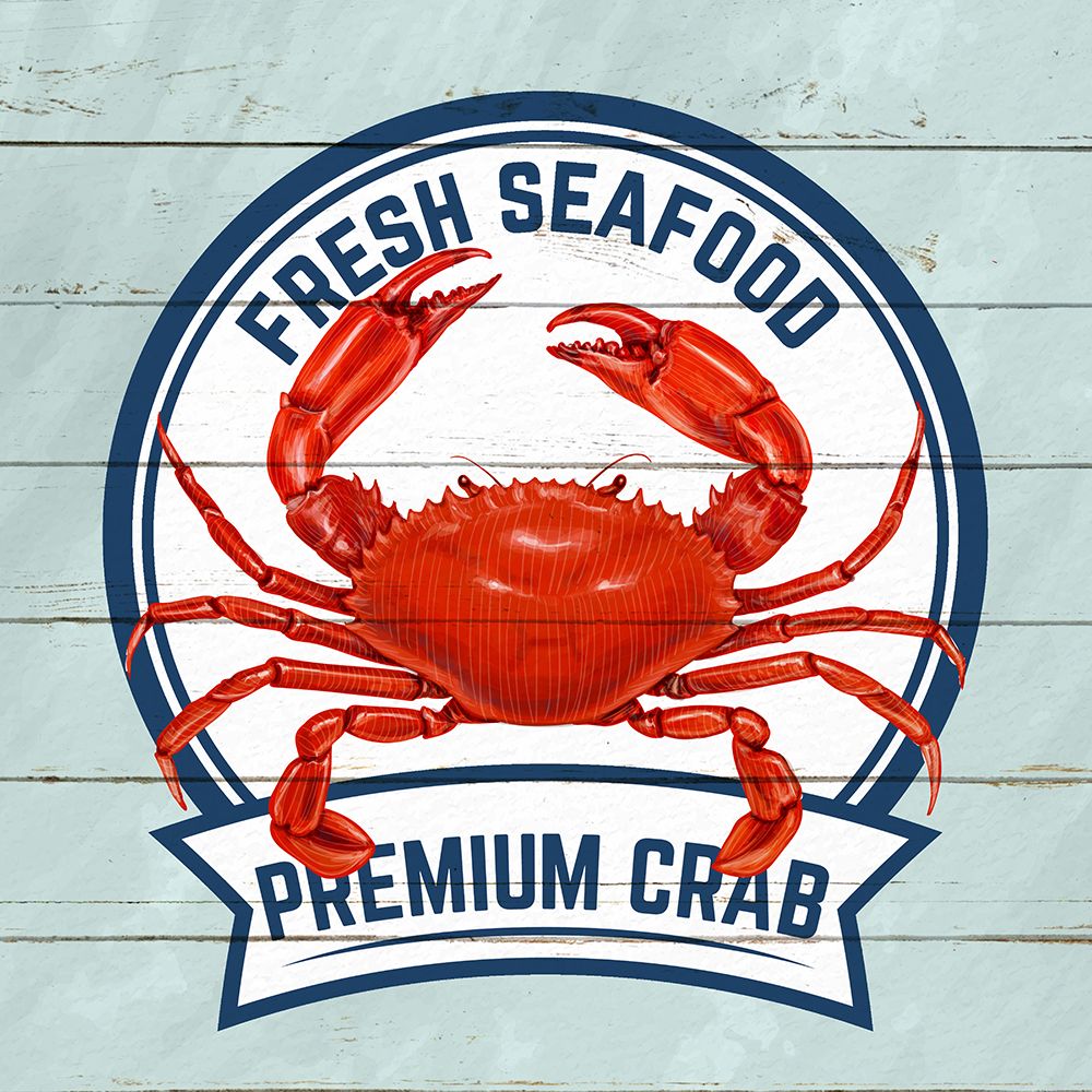 Fresh Crab art print by Kimberly Allen for $57.95 CAD