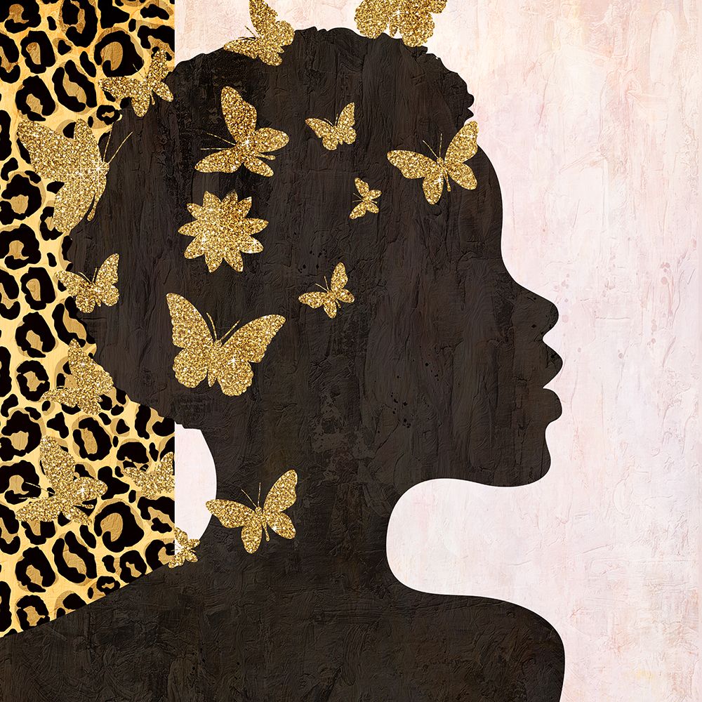 Butterfly Leopard 1 art print by Kimberly Allen for $57.95 CAD