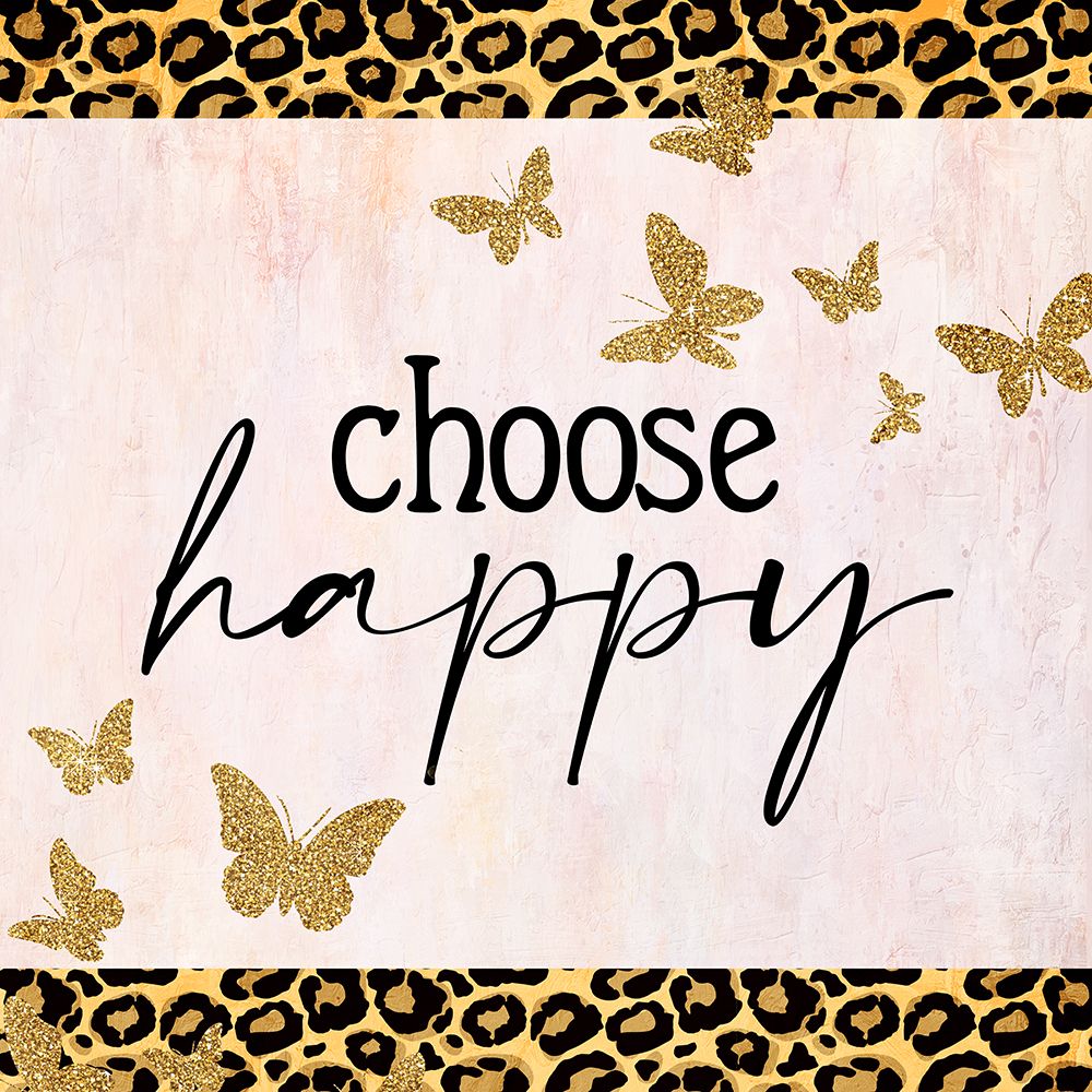 Butterfly Leopard 2 v2 art print by Kimberly Allen for $57.95 CAD