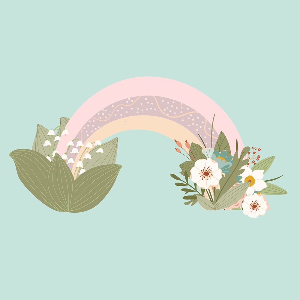 Rainbow Grow art print by Kimberly Allen for $57.95 CAD