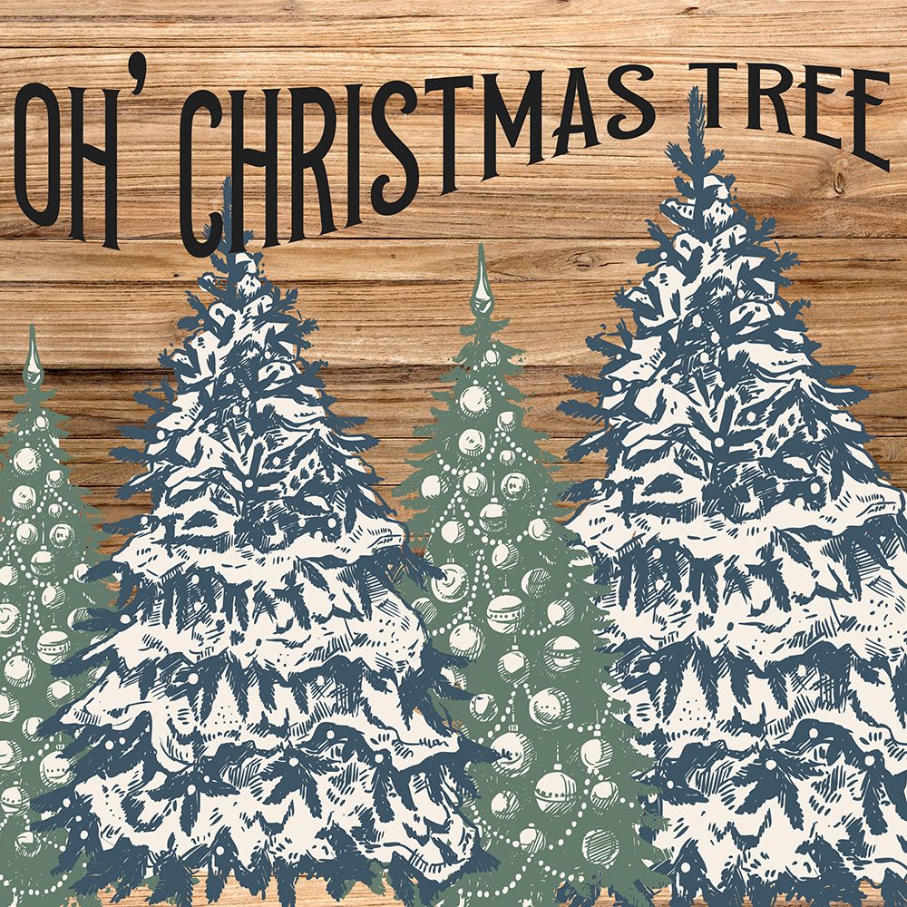 Oh Christmas Tree art print by Kimberly Allen for $57.95 CAD