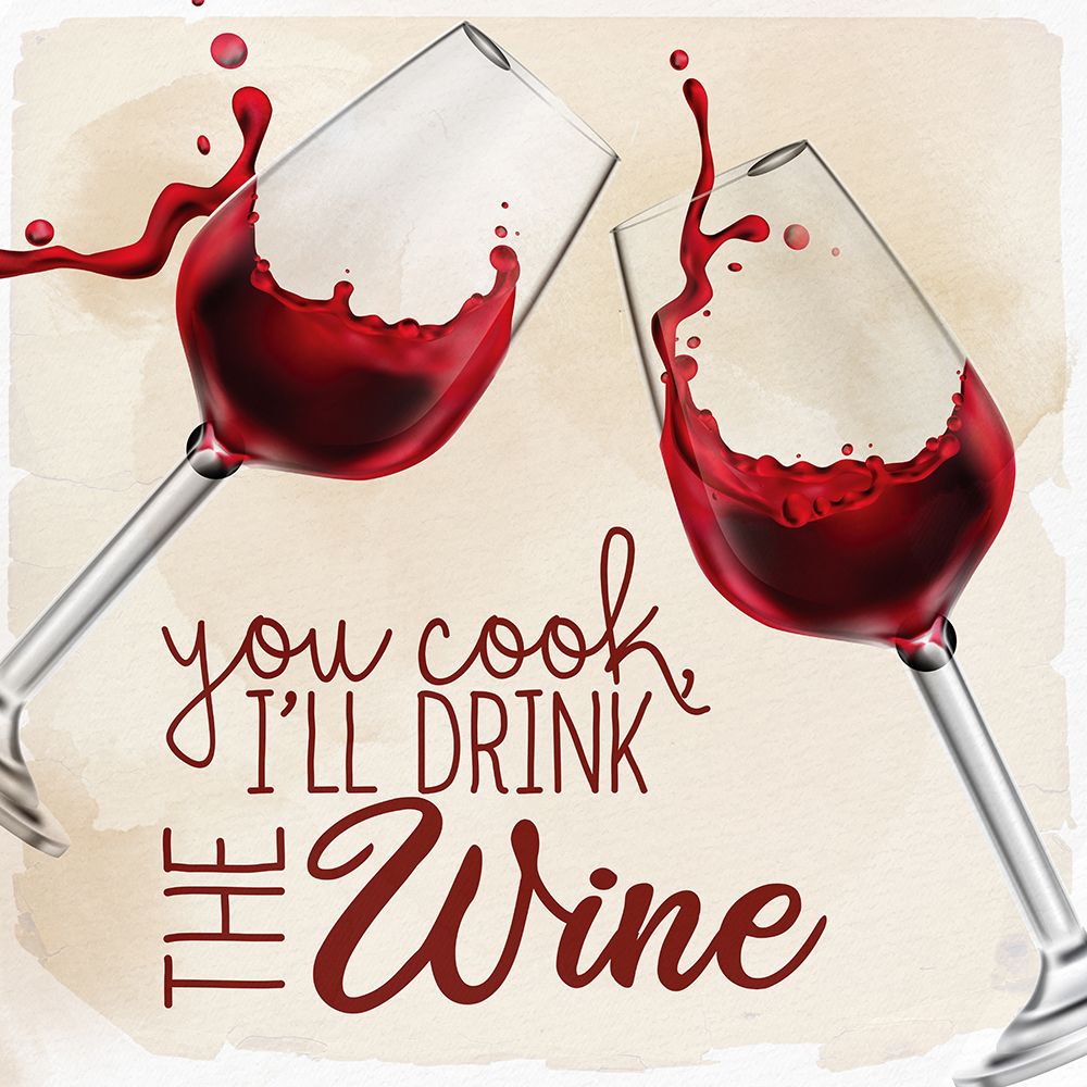 Wine Splash 3 art print by Kimberly Allen for $57.95 CAD