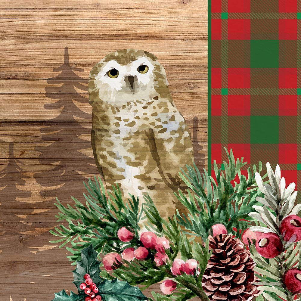 Woodland Christmas Square 2 art print by Kimberly Allen for $57.95 CAD