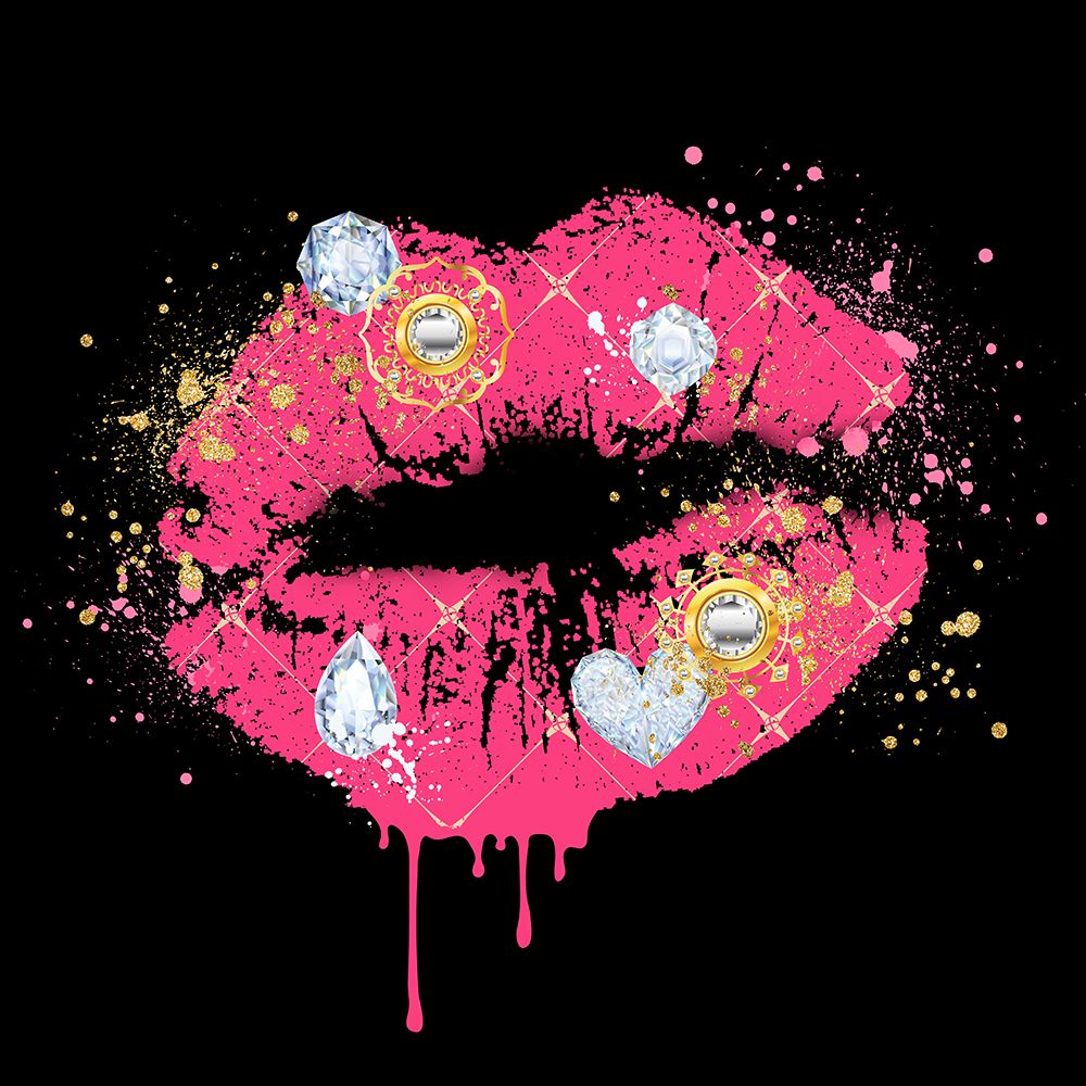 Girl Boss Lips 1 art print by Kimberly Allen for $57.95 CAD