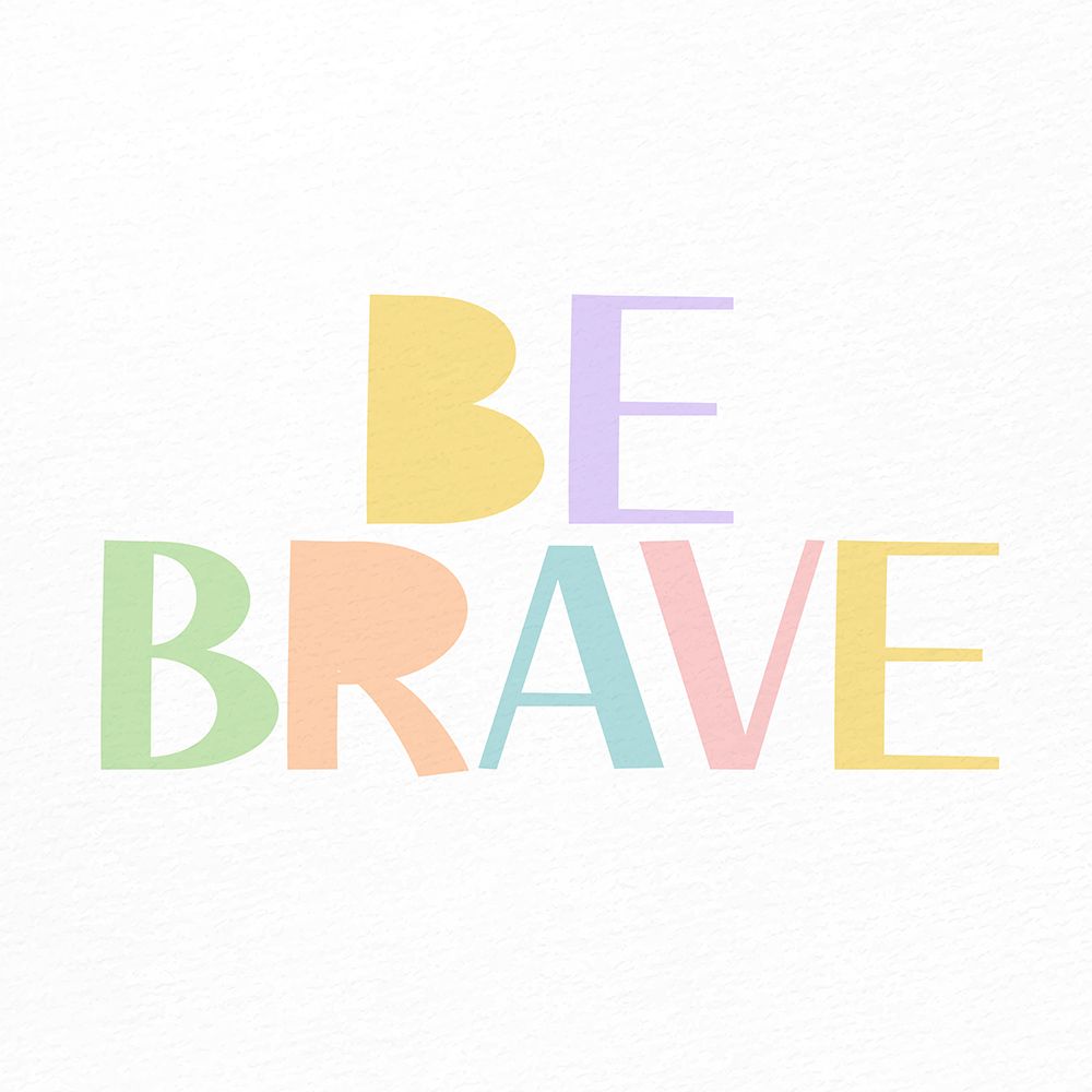 Kind and Brave 3 art print by Kimberly Allen for $57.95 CAD