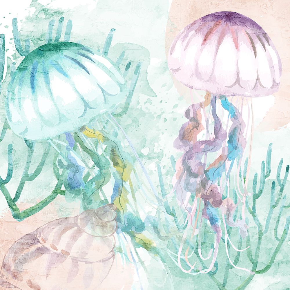 Jelly Fish art print by Kimberly Allen for $57.95 CAD