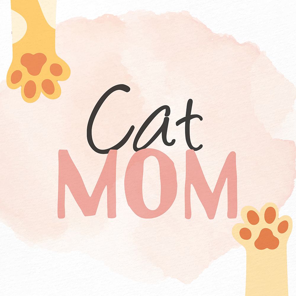 Cat Mom art print by Kimberly Allen for $57.95 CAD