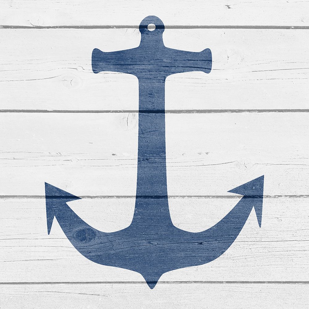 Wood Anchor art print by Kimberly Allen for $57.95 CAD