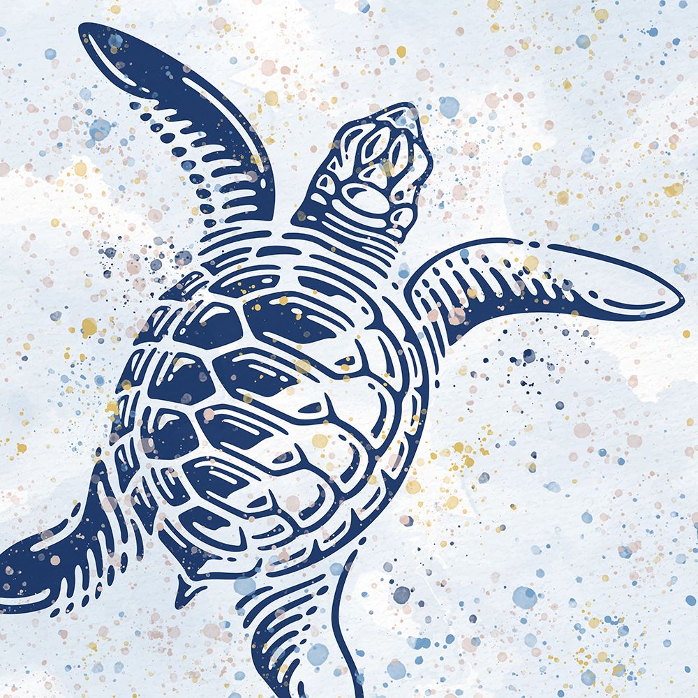 Spotted Sea 1 art print by Kimberly Allen for $57.95 CAD