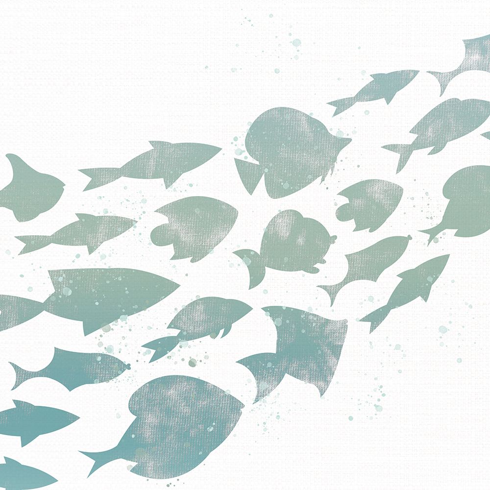 Swimming 1 art print by Kimberly Allen for $57.95 CAD