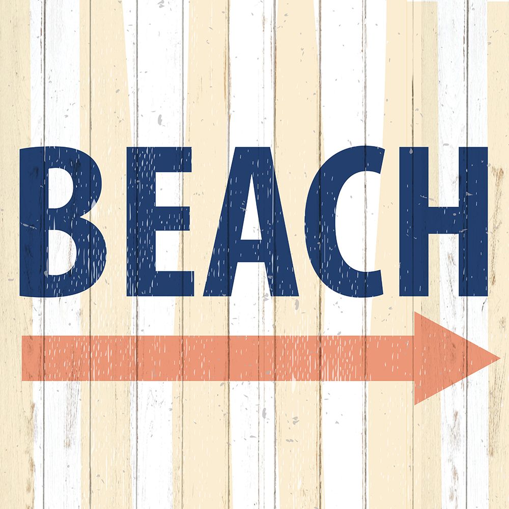 To the Beach art print by Kimberly Allen for $57.95 CAD