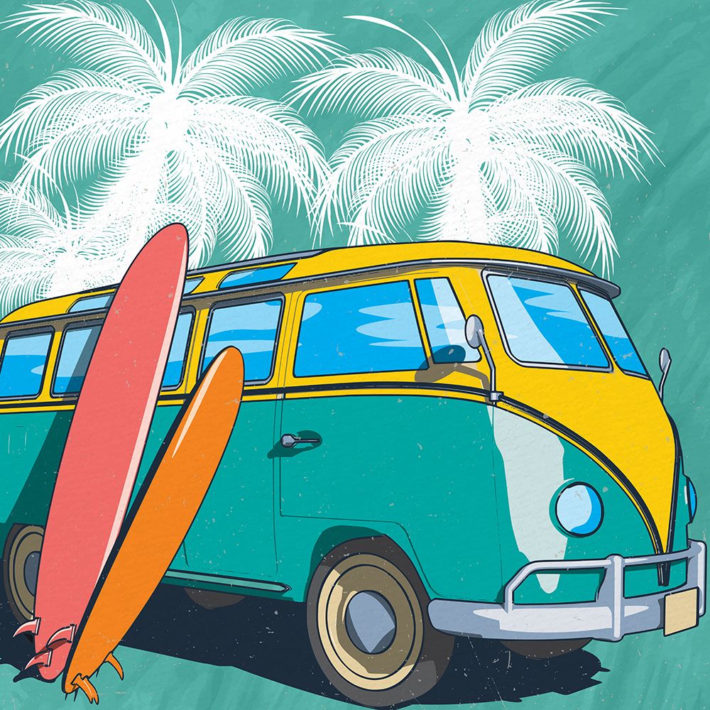 Beach Time art print by Kimberly Allen for $57.95 CAD