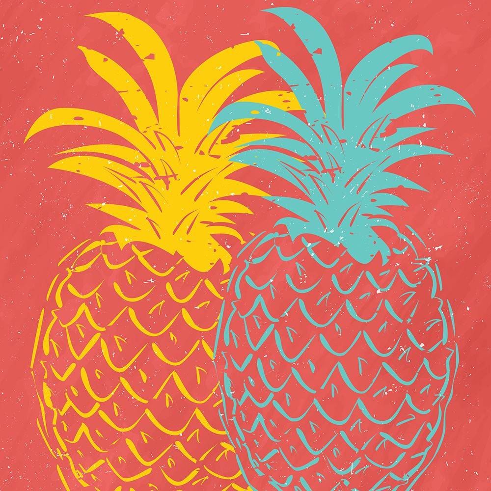 Pineapple Summer art print by Kimberly Allen for $57.95 CAD