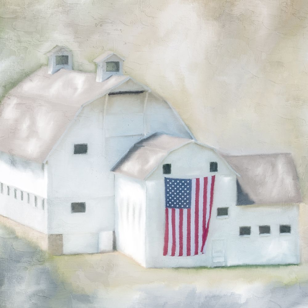 American Barn art print by Kimberly Allen for $57.95 CAD