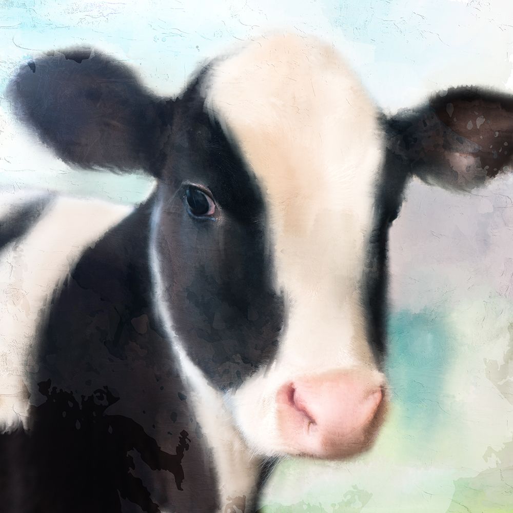 Baby Cow art print by Kimberly Allen for $57.95 CAD