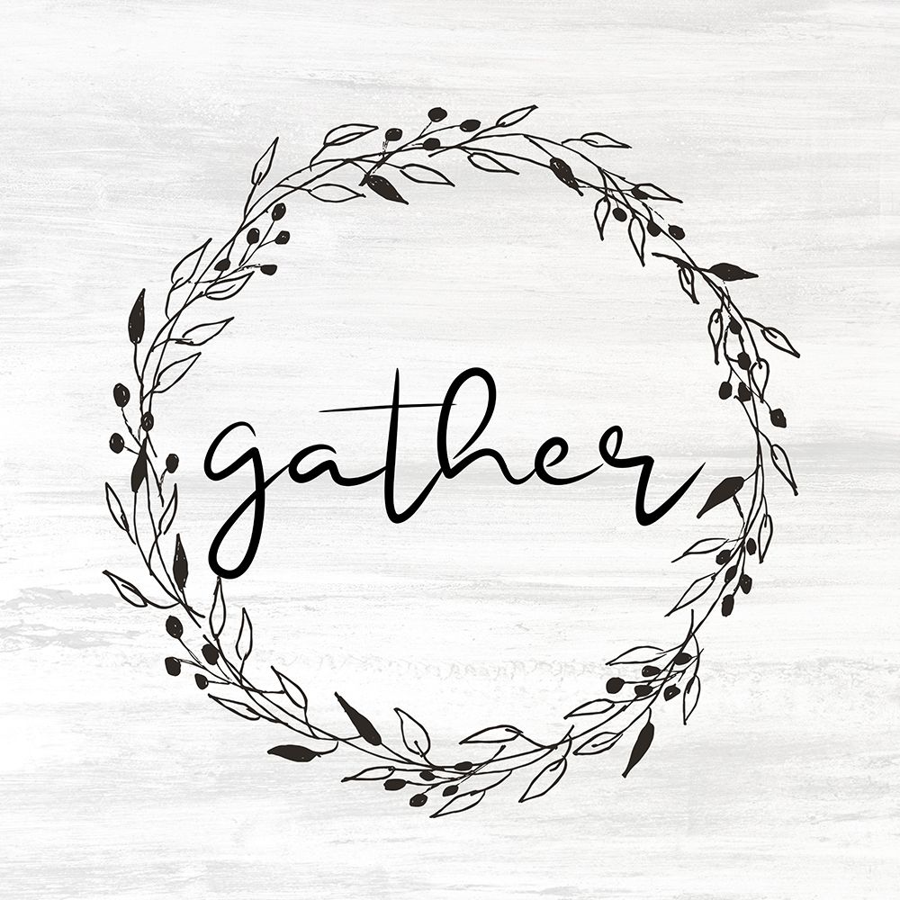 Gather Wreath art print by Kimberly Allen for $57.95 CAD