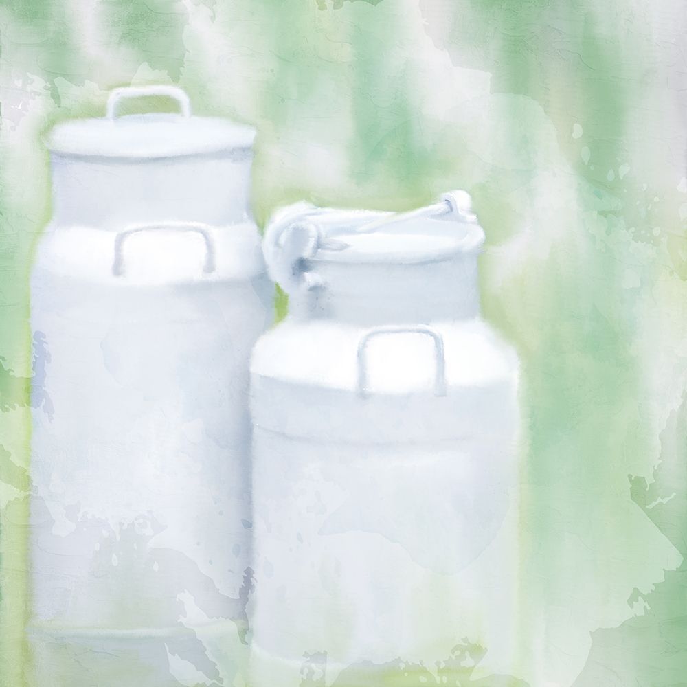 Milk Cans art print by Kimberly Allen for $57.95 CAD